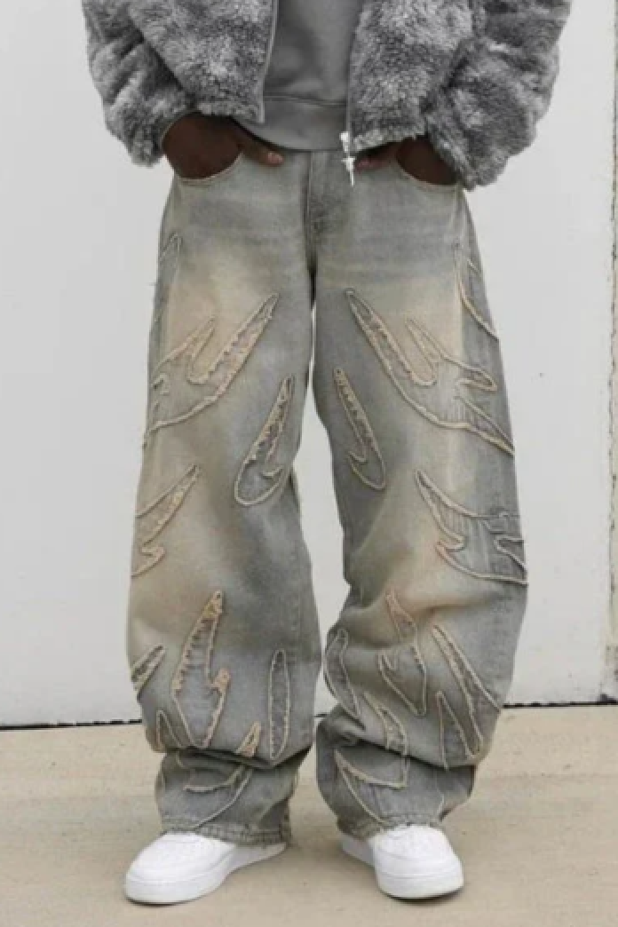 Drune | Retro Baggy Jeans Im Streetwear Stil