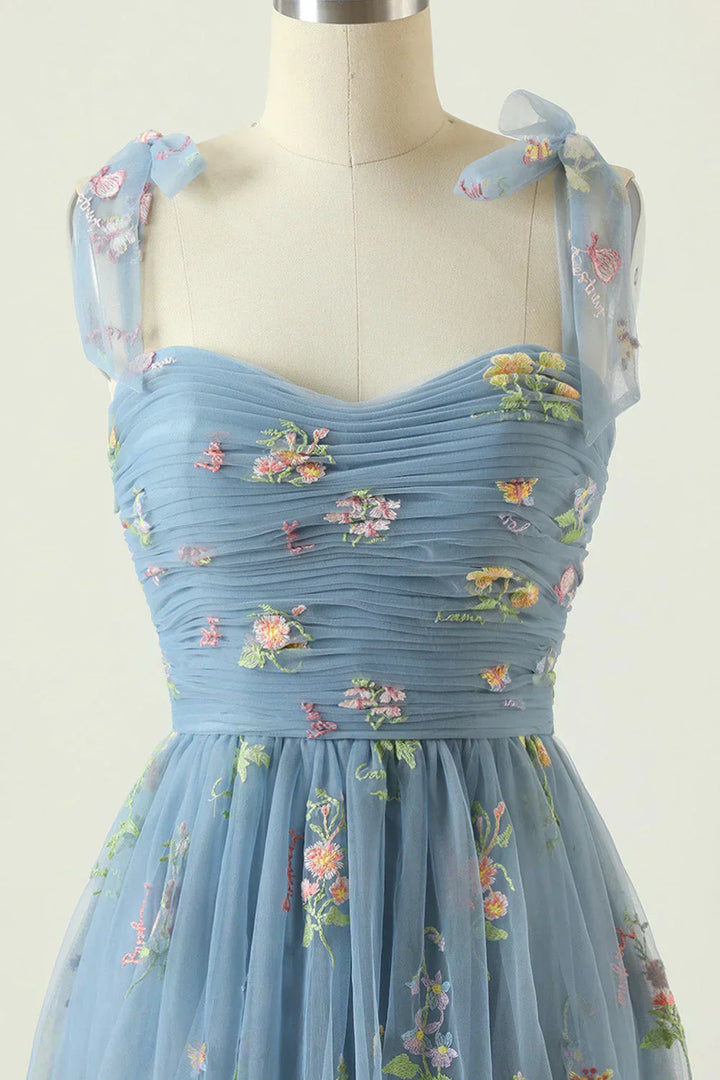 Drune | Besticktem Tüll Elegantes Kleid Für Festliche Anlässe