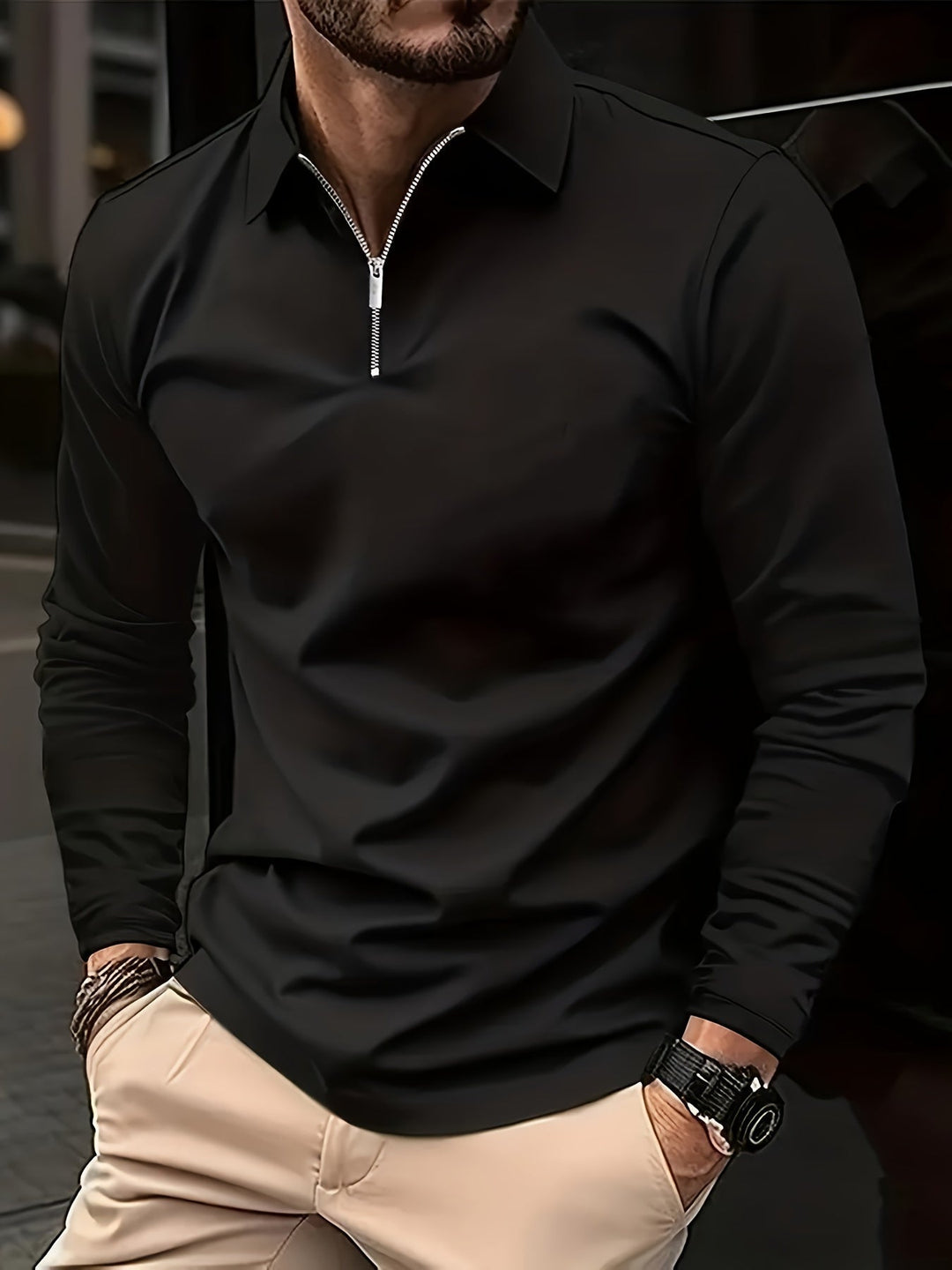 Drune | Basics Herren Langarmshirt