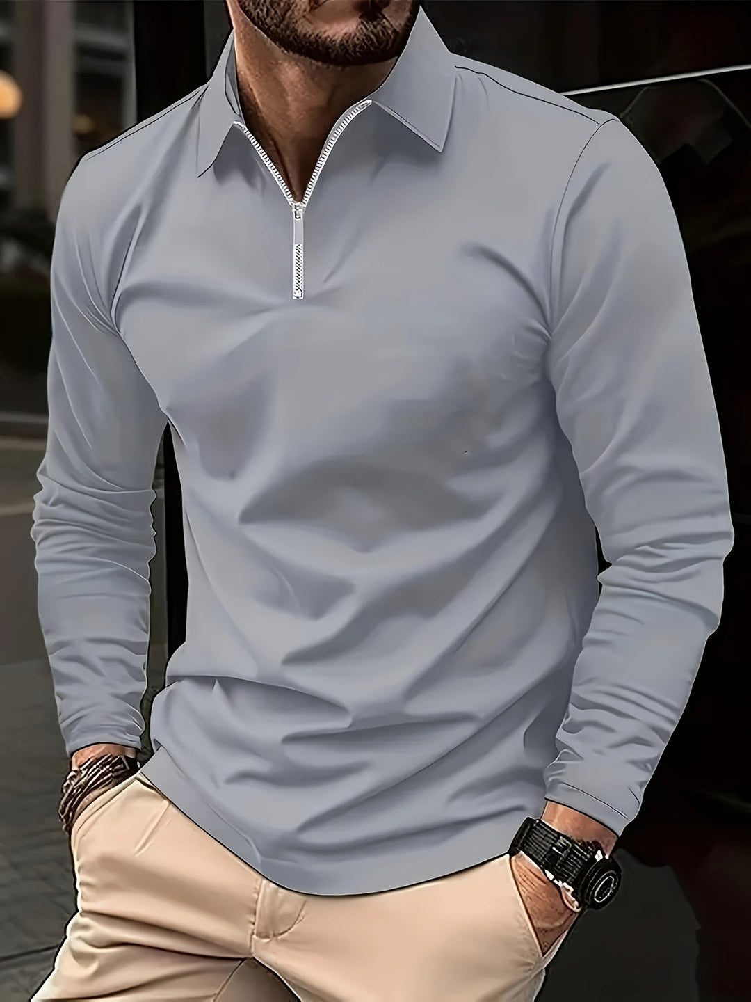 Drune | Basics Herren Langarmshirt