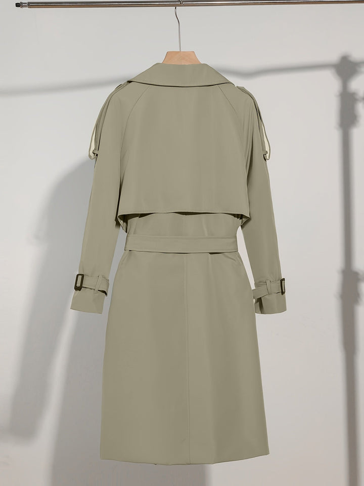 Drune | Mantel mit Gürtel-Design Casual Plus Size für Frauen Perfekt für lässige Tage
