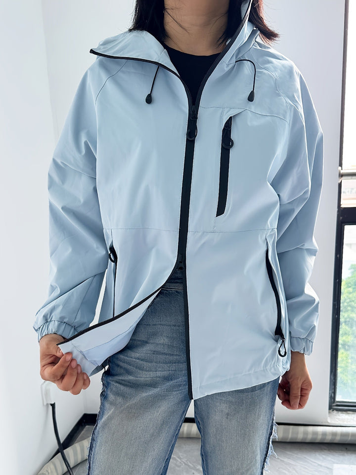 Drune | Moderne Wasser Und Winddichte Regenjacke Für Damen