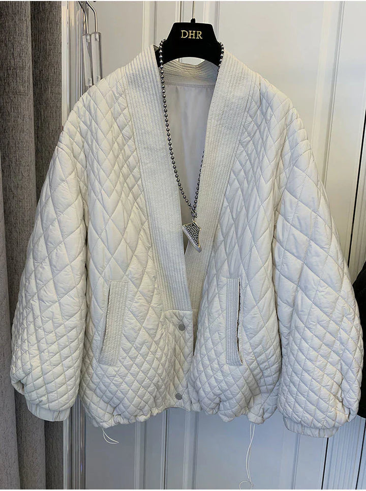 Drune | Fashion Retro Baumwollgepuffte Jacke