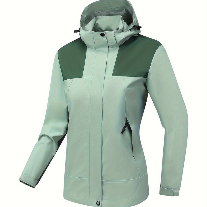 Drune | Wasserdichte Damen Sportjacke mit Kapuze