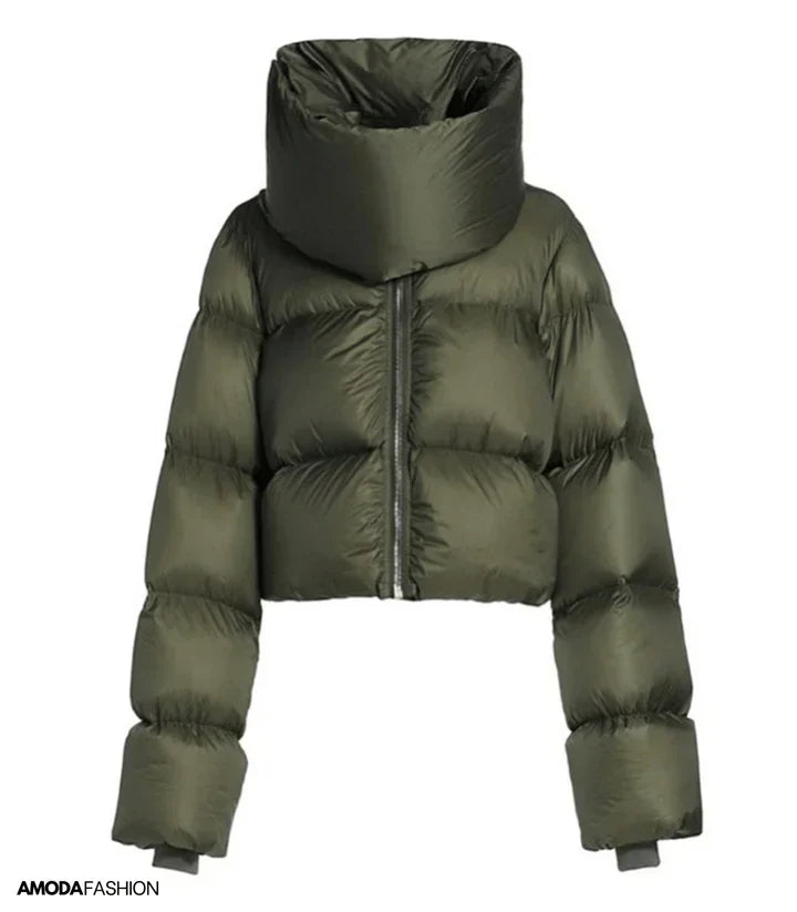 Drune |  pufferjacke mit rollkragen