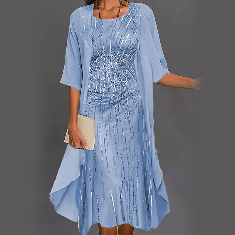 Drune | Chic & Bequem Blusen Und Kleid Ensemble