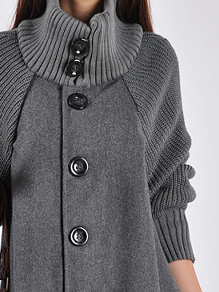 Drune | Extralanger Mantel in Übergröße