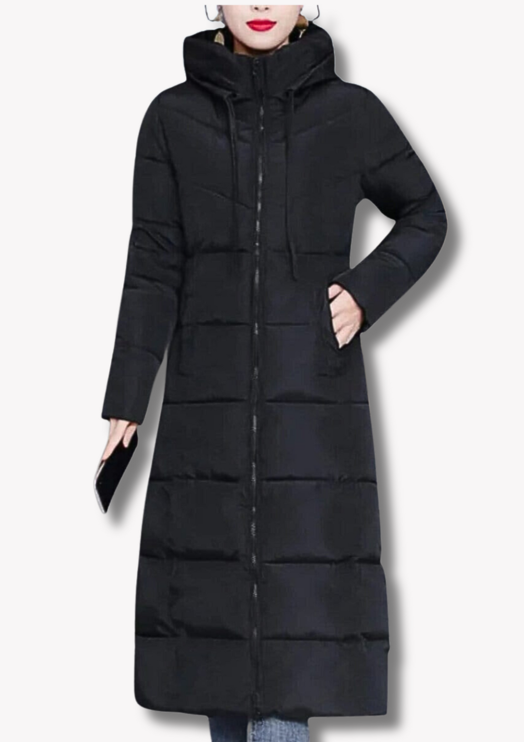 Drune | Langer Puffer-Mantel Damen