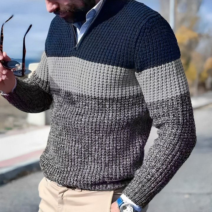 Drune | Pullover Color Block