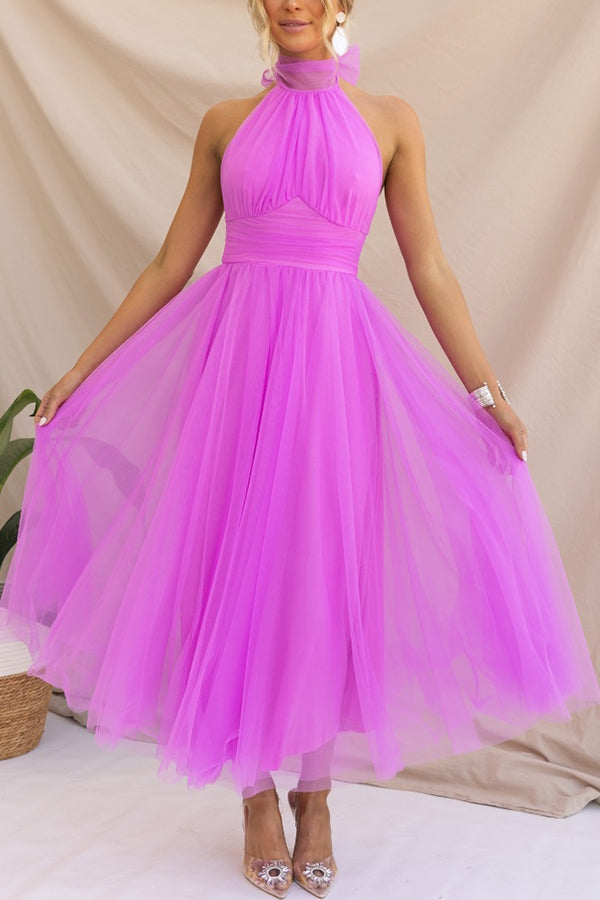 Drune | Kleid mit Langer Röcke Design