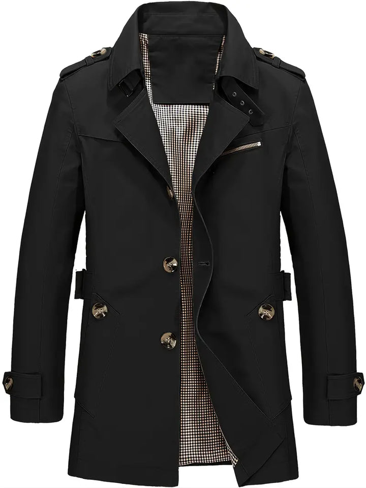 Drune | Herren Große Größe Baumwollwindjacke Für Frühling Und Herbst