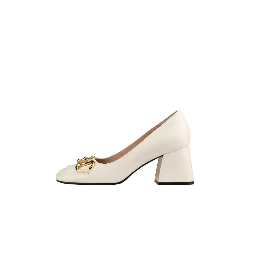Drune | Damen Retro-Schuhe mit hohen Absätzen und Schnalle - Zeitlose Eleganz und Stil