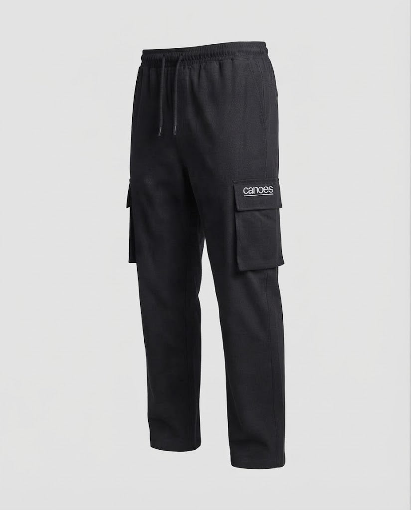 Herren Modische Cargo-Hose mit bequemen Bund Drune