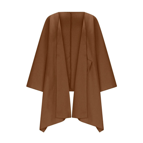 Drune | Cozy knitted long cardigan with batwing sleeves