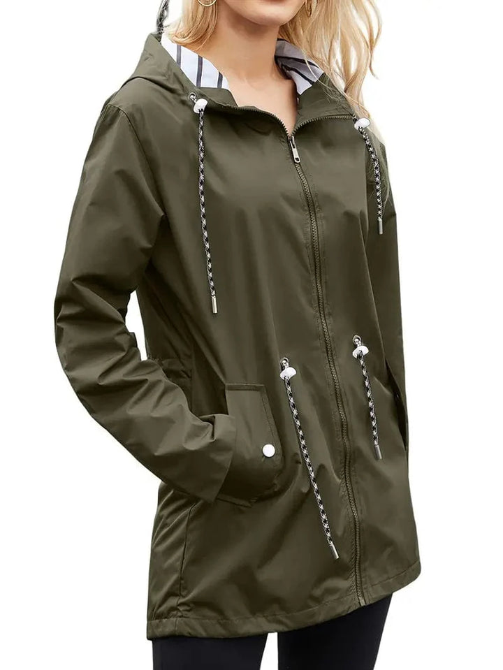 Drune | Leichter Regenmantel Outdoor Zeitloser Stil Ideal für den Winter