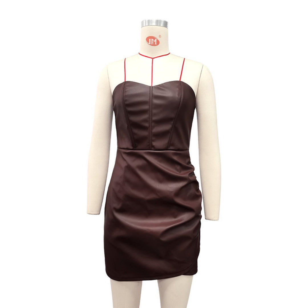 Drune | Schlauchtop und hippes PU-Kleid
