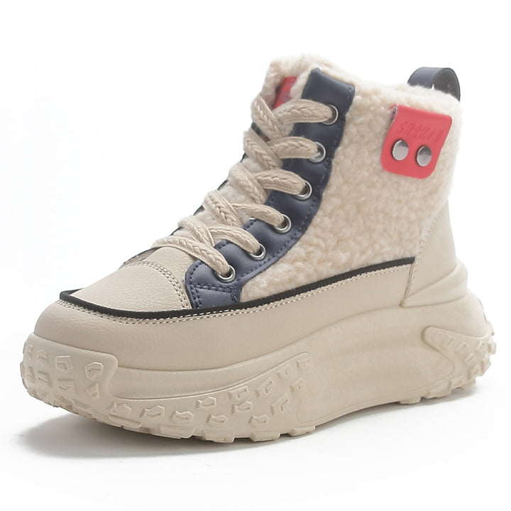 Drune – Wasserdichte Plüsch-Stiefeletten