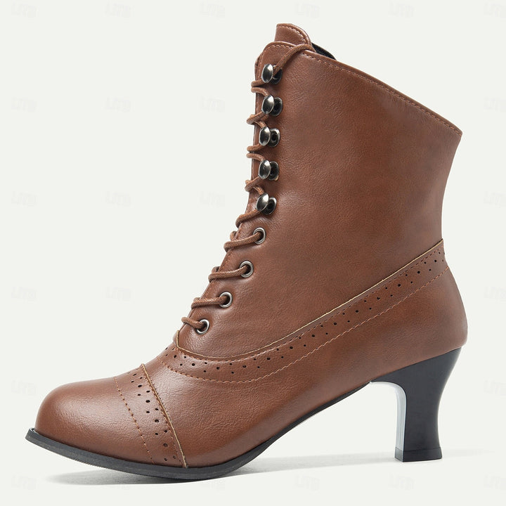 Vintage Komfort-Stiefel für Damen Drune Drune