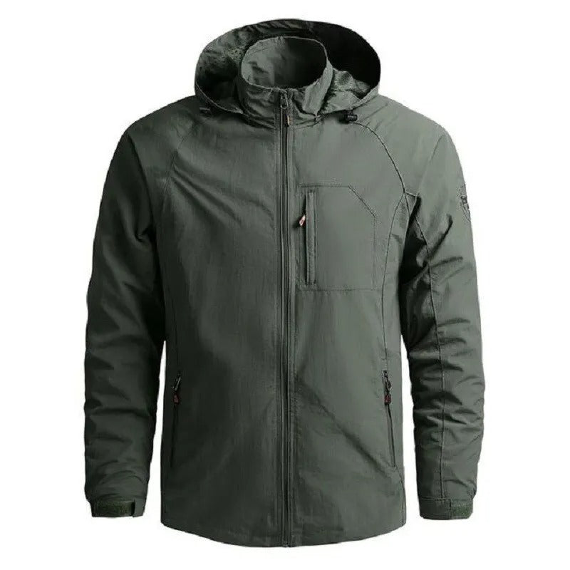 Drune | Wasserdichte atmungsaktive Cargo-Jacke für Herren