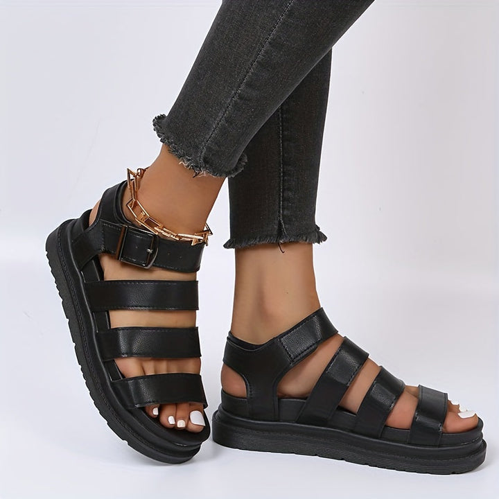 Drune | Sandalen mit Schnallenriemen