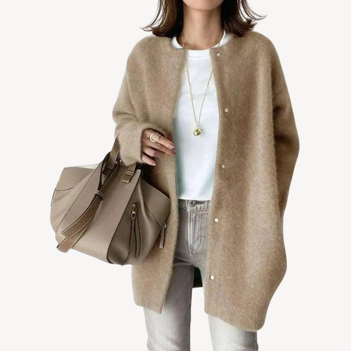 Drune | Button-Down Wollcardigan für Damen