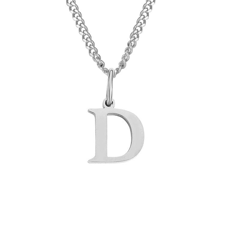 Drune | Buchstaben All Match 14k Edelstahl Halskette