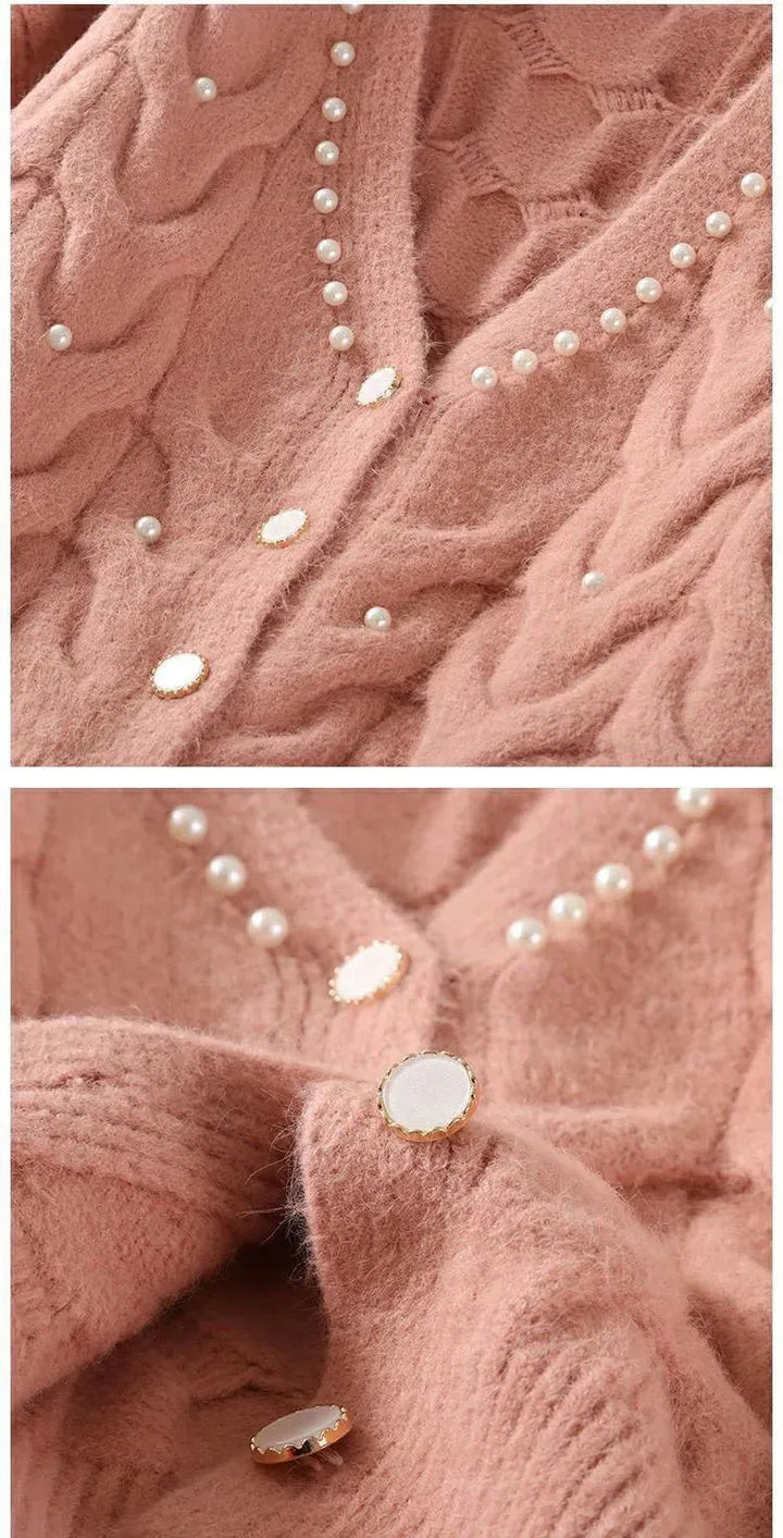 Drune | Legere Damen Strickjackes Pullover