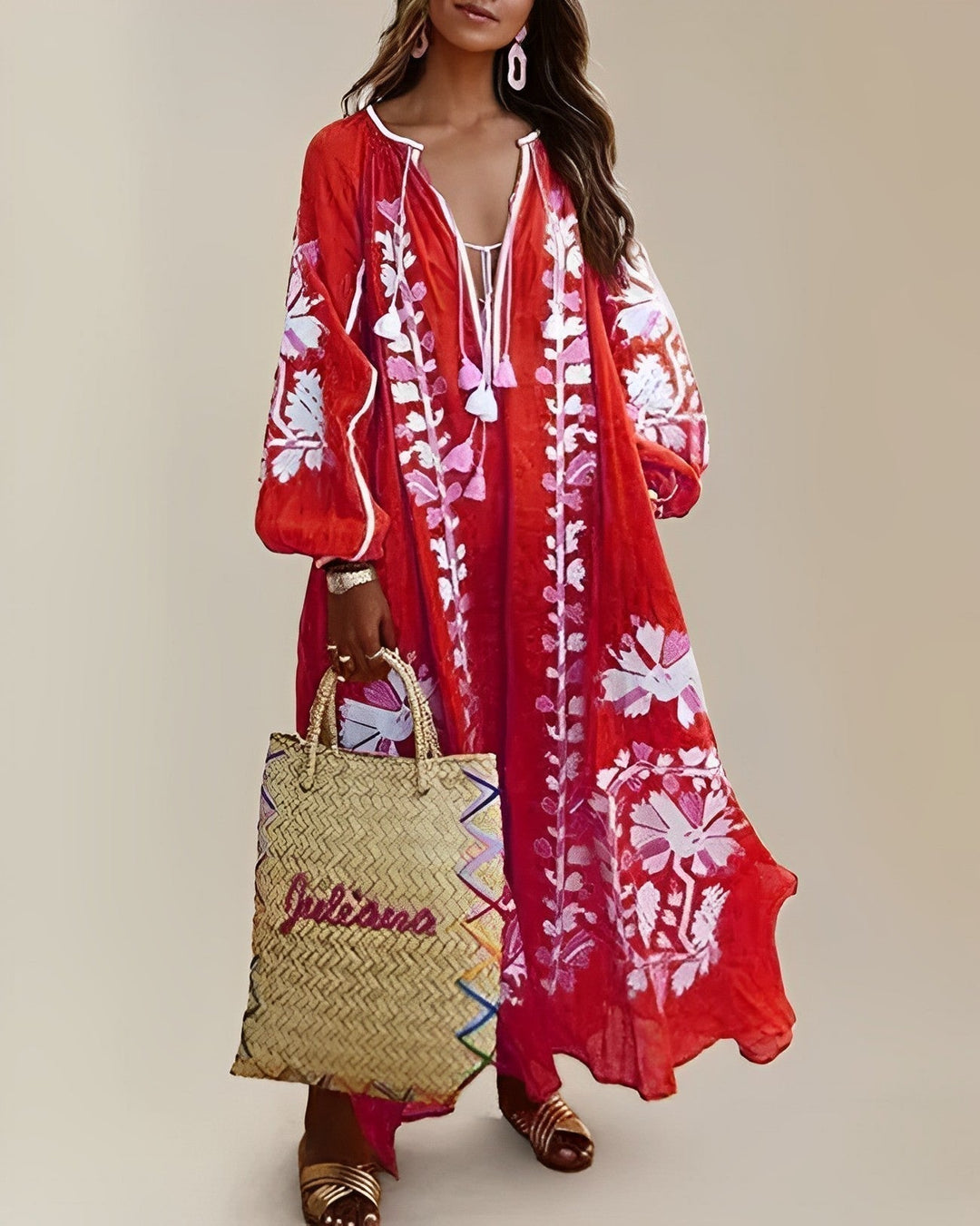 Drune | Retro Boho Loose Kleid