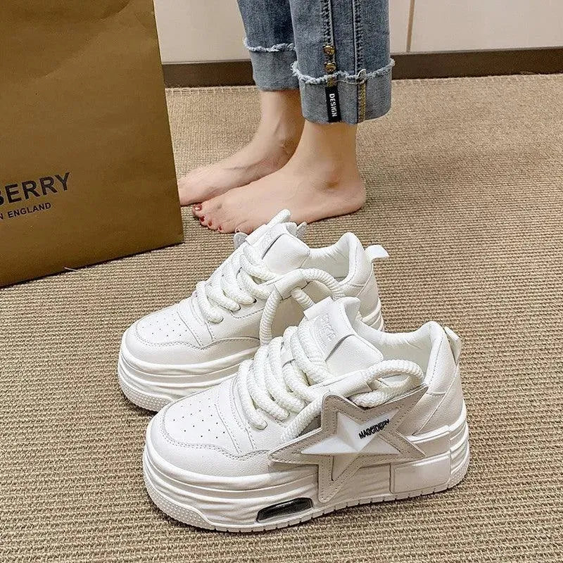 Drune | Sneakers Donna mit Plateau und Stella