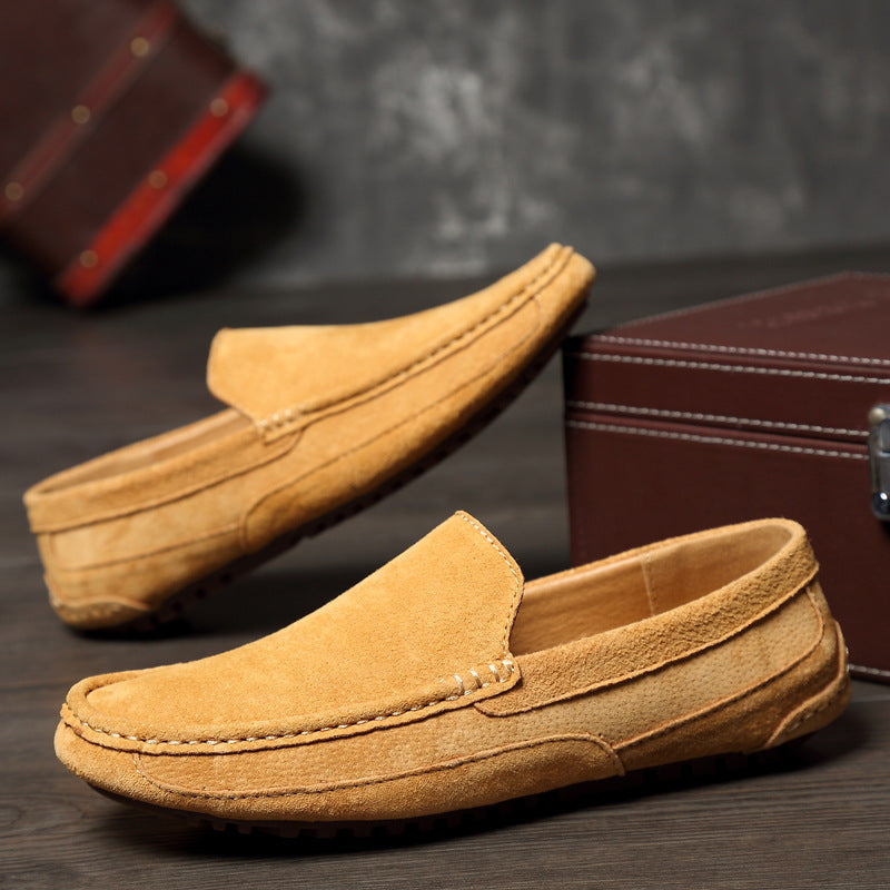 Drune | Herren Beige Mokassins Bequem
