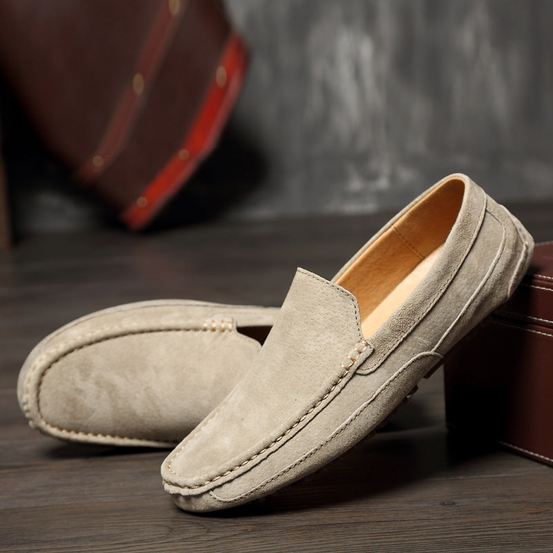 Drune | Herren Beige Mokassins Bequem