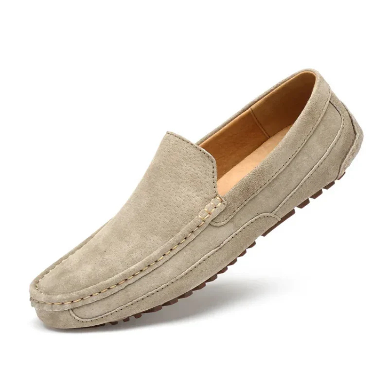 Drune | Herren Beige Mokassins Bequem