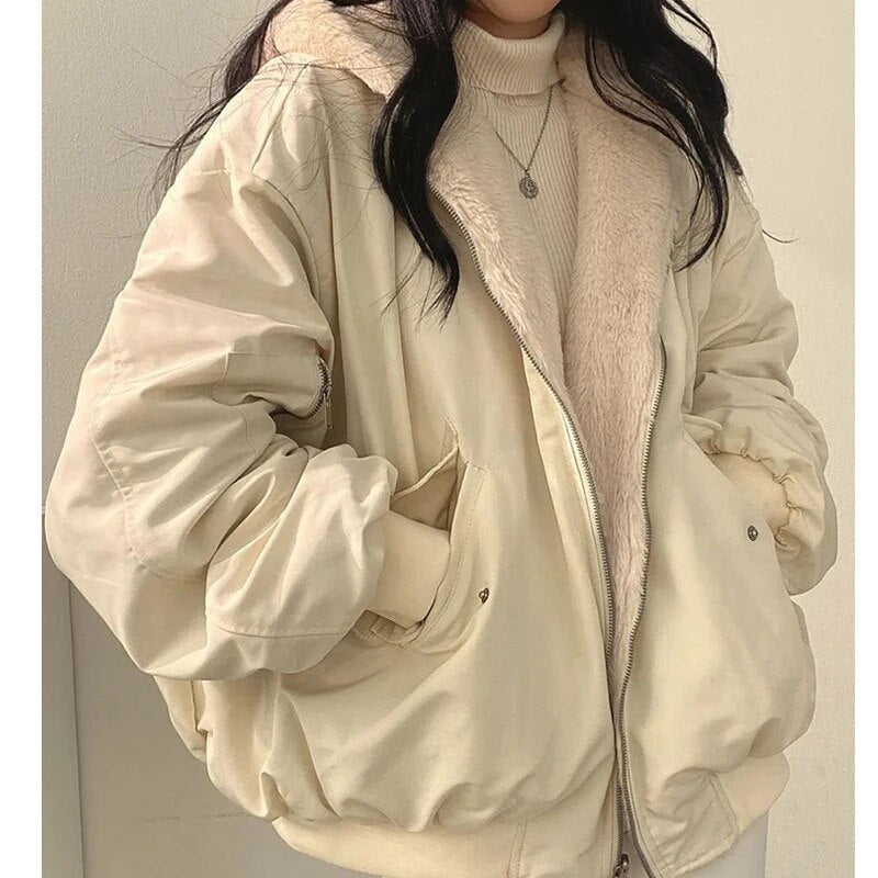 Drune | Stilvolle dicke Jacke mit Wendefunktion
