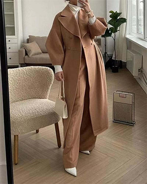 Drune | Mantel mit Laternenärmeln Clara Elegante und Stilvoll