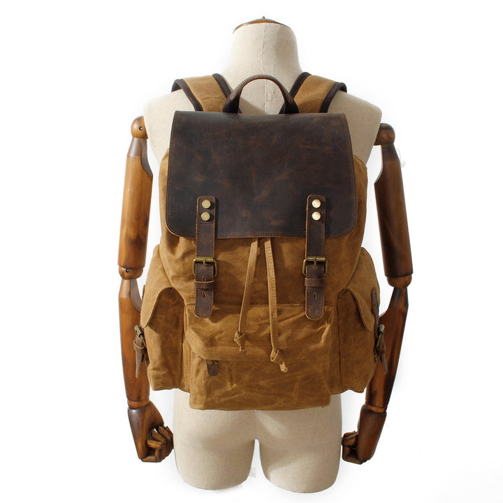 Drune | Canvas Rucksack - BalticTrail - Nachhaltig und stilvoll für abenteuerliche Reisende