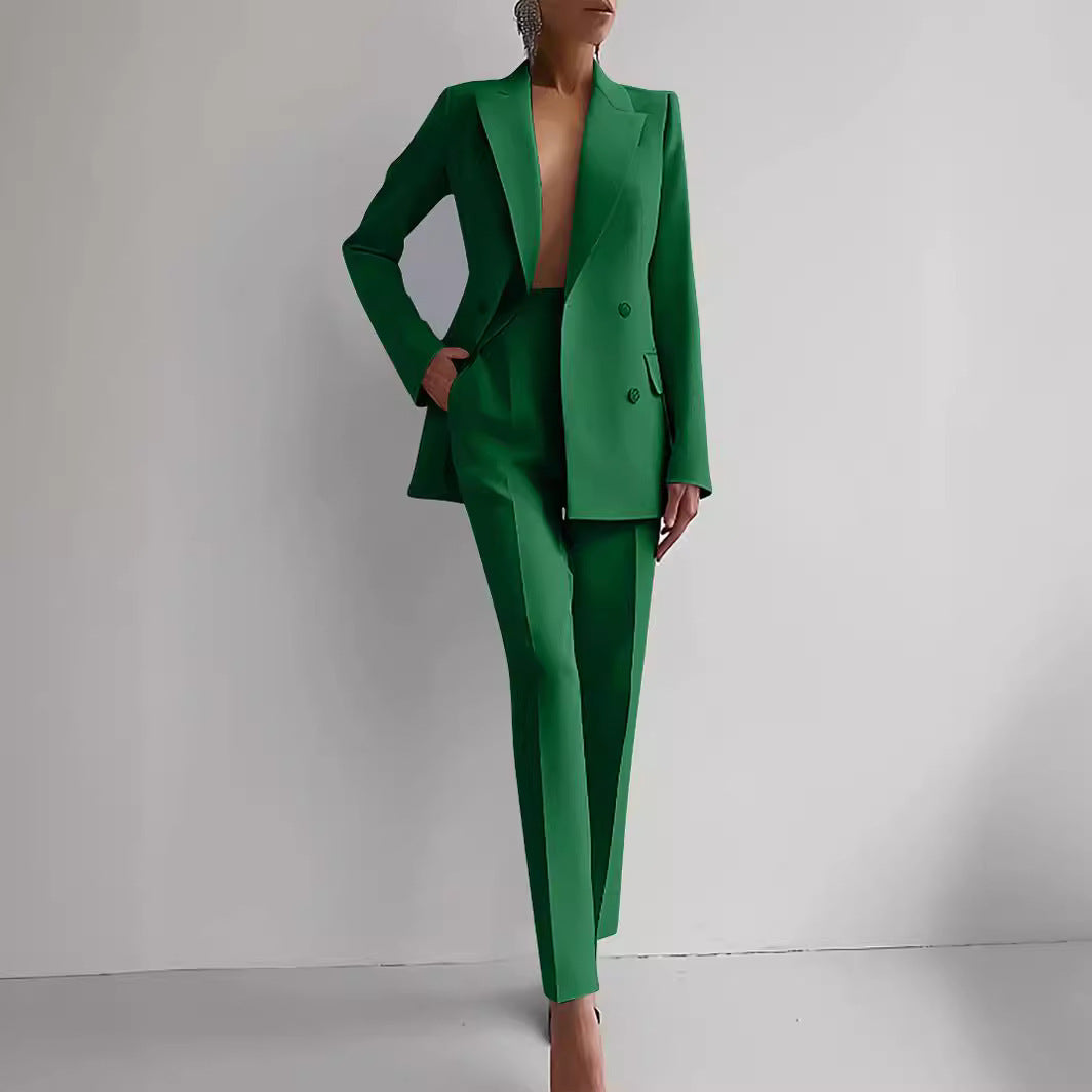 Drune | Stilvolles Satz Bestehend Aus Edlem Blazer Und Eleganter Hose