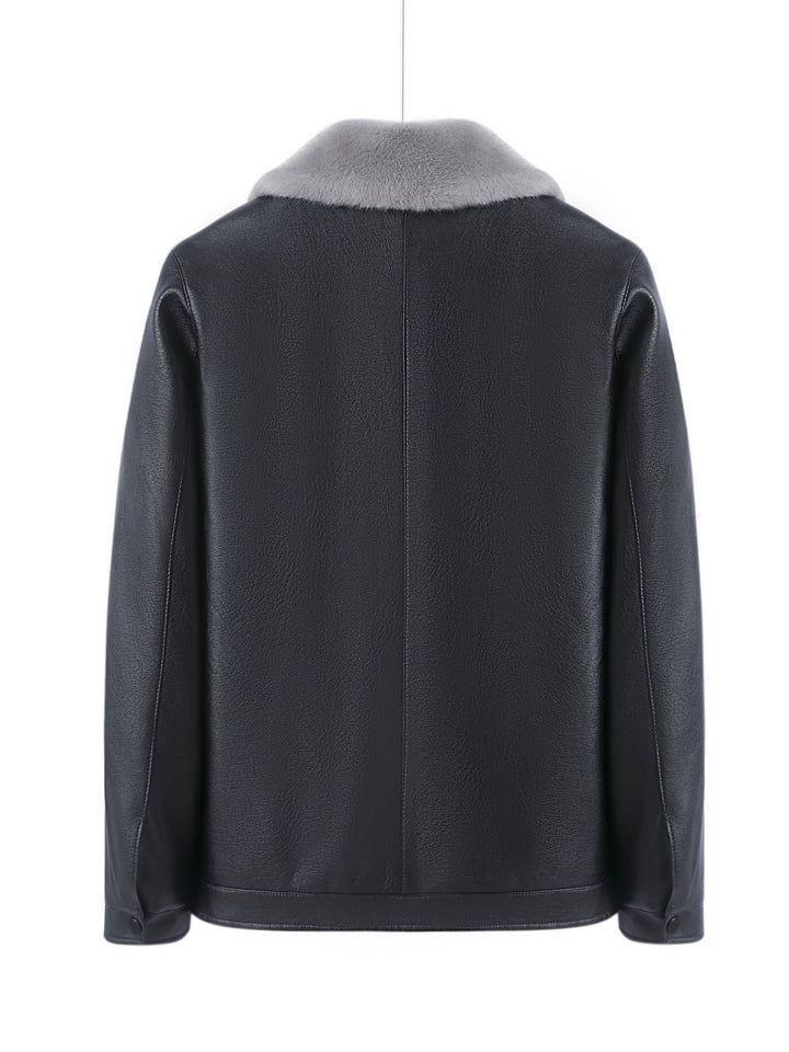 Drune | Bequeme Warme Lederjacke