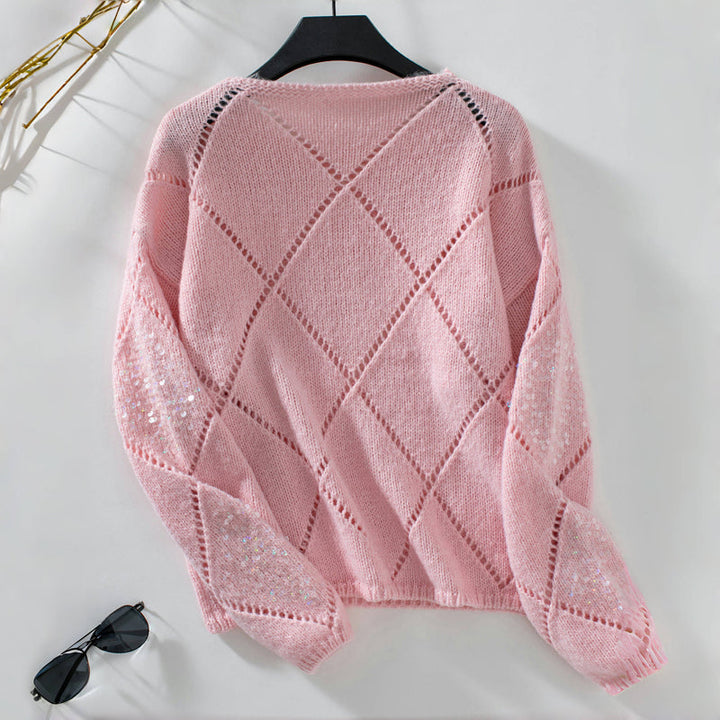 Drune | Luftiger Hohlstrickpullover Für Übergangszeit