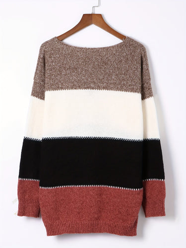 Drune | Lässiger Pullover mit Reißverschluss Damen