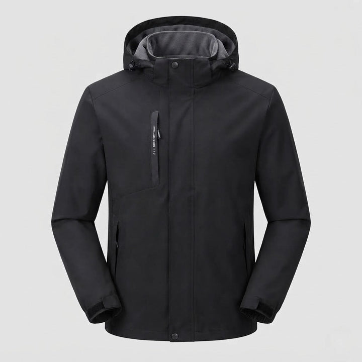 Leichte Outdoor-Jacke für Herren mit verstellbarer Kapuze Drune