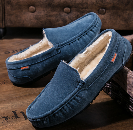 Drune | Luxe Warme Gefütterte Mokassinschuhe Für Herren