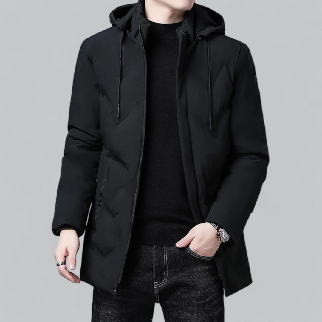 Drune | Winterjacke mit Kapuze für Männer
