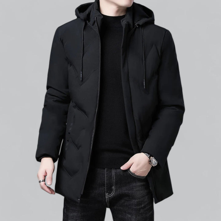 Drune | Winterjacke mit Kapuze für Männer