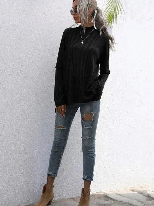 Drune | Lockerer Rollkragenpullover Damen