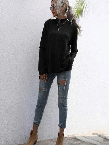 Drune | Lockerer Rollkragenpullover Damen
