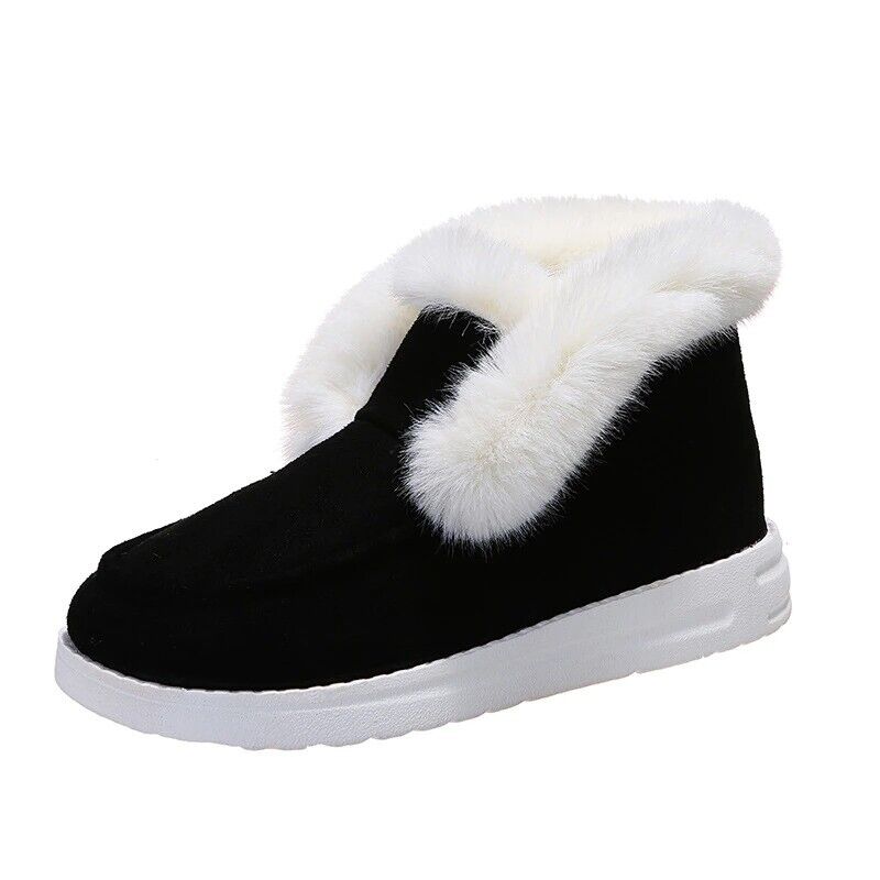 Drune | Winter Mokassins - Wildleder Slip-On Mokassins mit Fellfutter