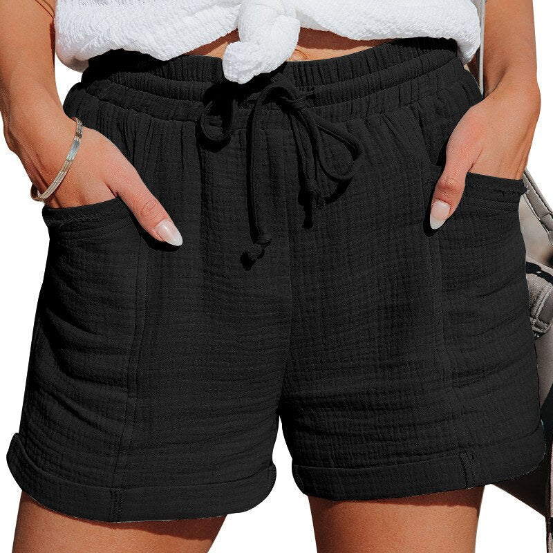 Drune | Bequeme Shorts Baumwolle