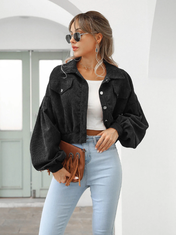 Drune | Cropped Bomberjacke - Lässig & Stilvoll