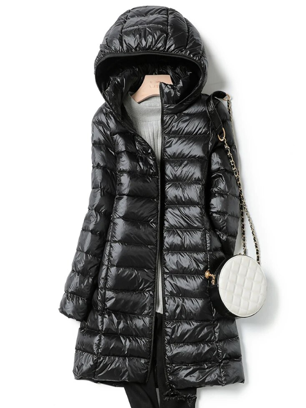 Drune | Lang Daunenjacke Angenehm Warm & Stilvoll