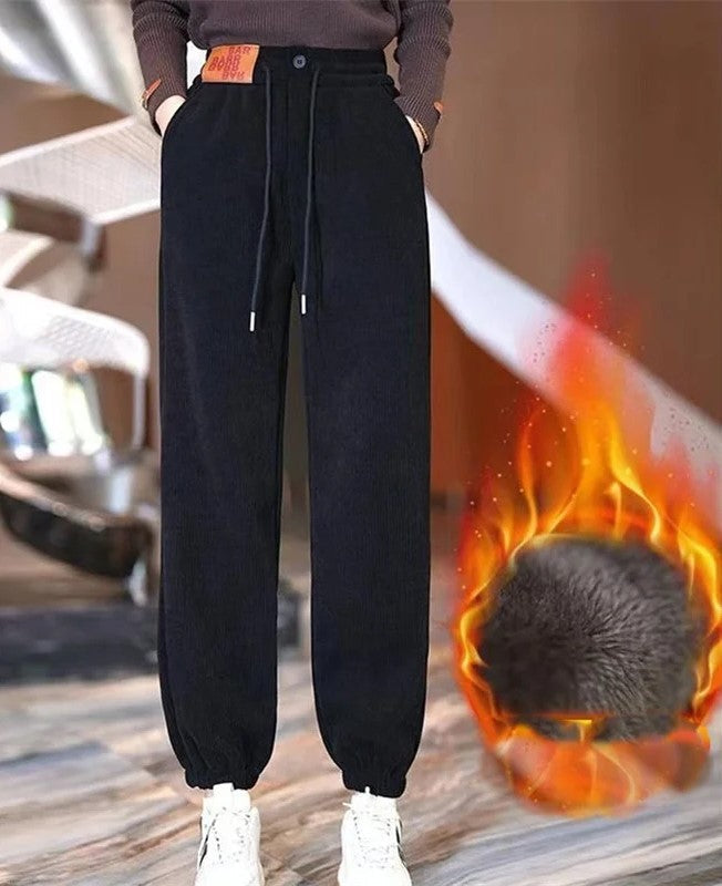 Drune | Winter Jogginghose - Warmes Plüschfutter & Lässiges Design